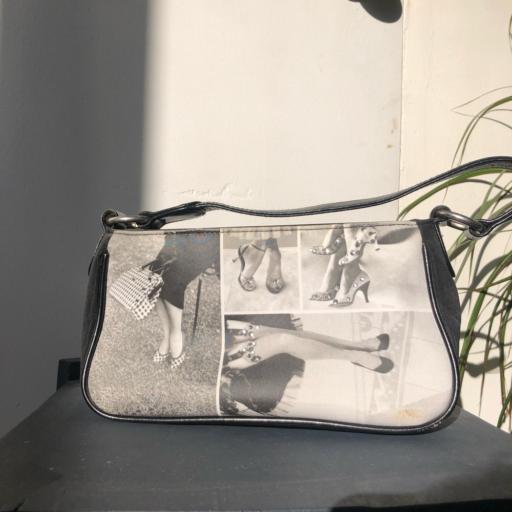 Black and White Handbag